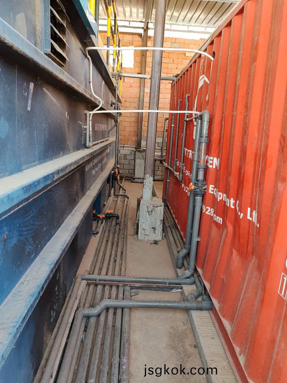 132t electroplating wastewater from Algeria