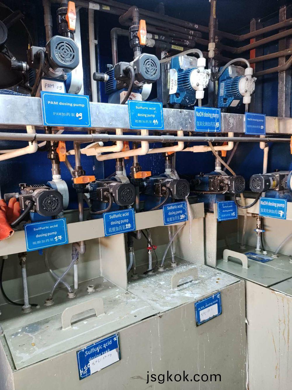 132t electroplating wastewater from Algeria