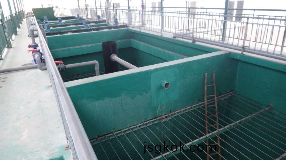 Wastewater from a certain electroplating park