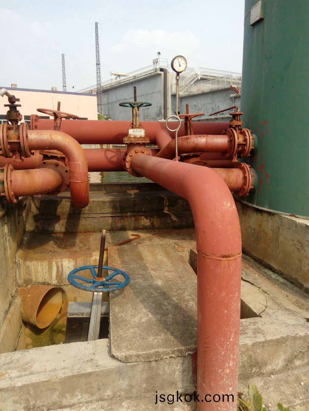 Wastewater from a paper industry in Dongguan