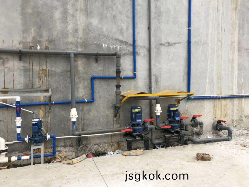A 500 ton slaughterhouse wastewater treatment system for a certain slaughterhouse project