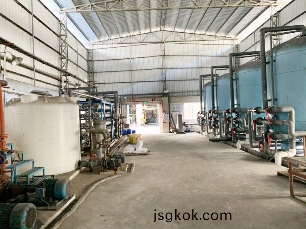 On site pictures of Meizhou Paper Industry's 80m3 pH desalinated water system