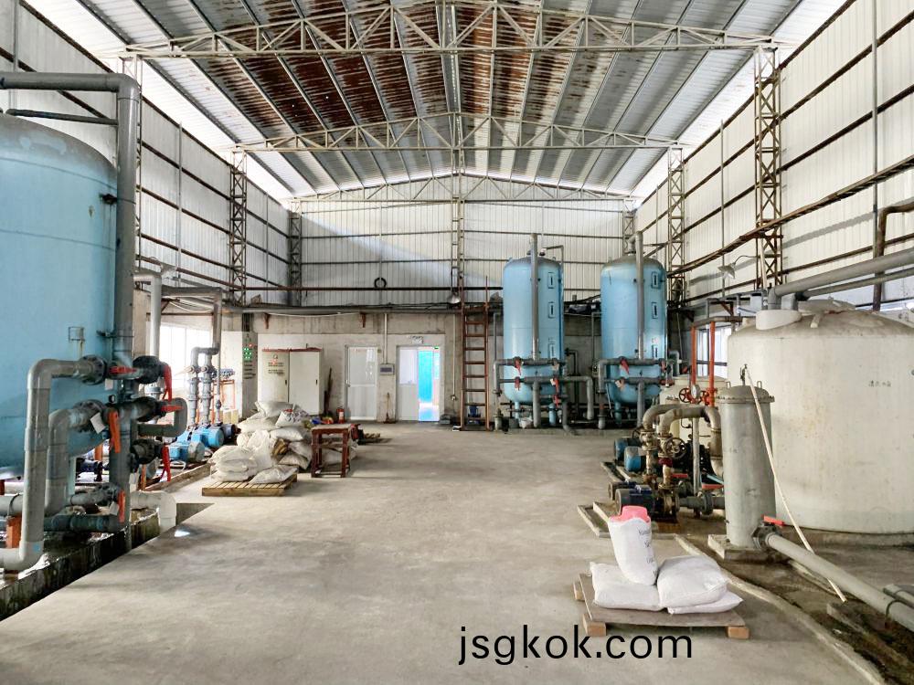On site pictures of Meizhou Paper Industry's 80m3 pH desalinated water system