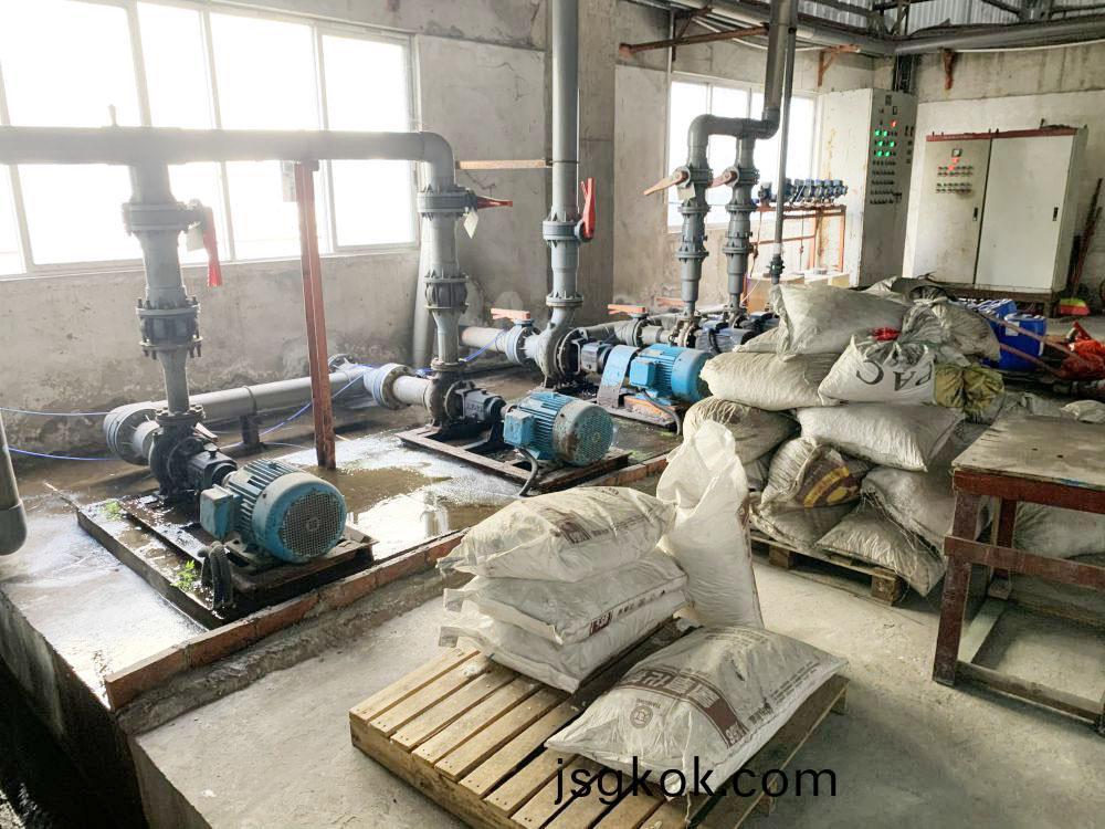 On site pictures of Meizhou Paper Industry's 80m3 pH desalinated water system
