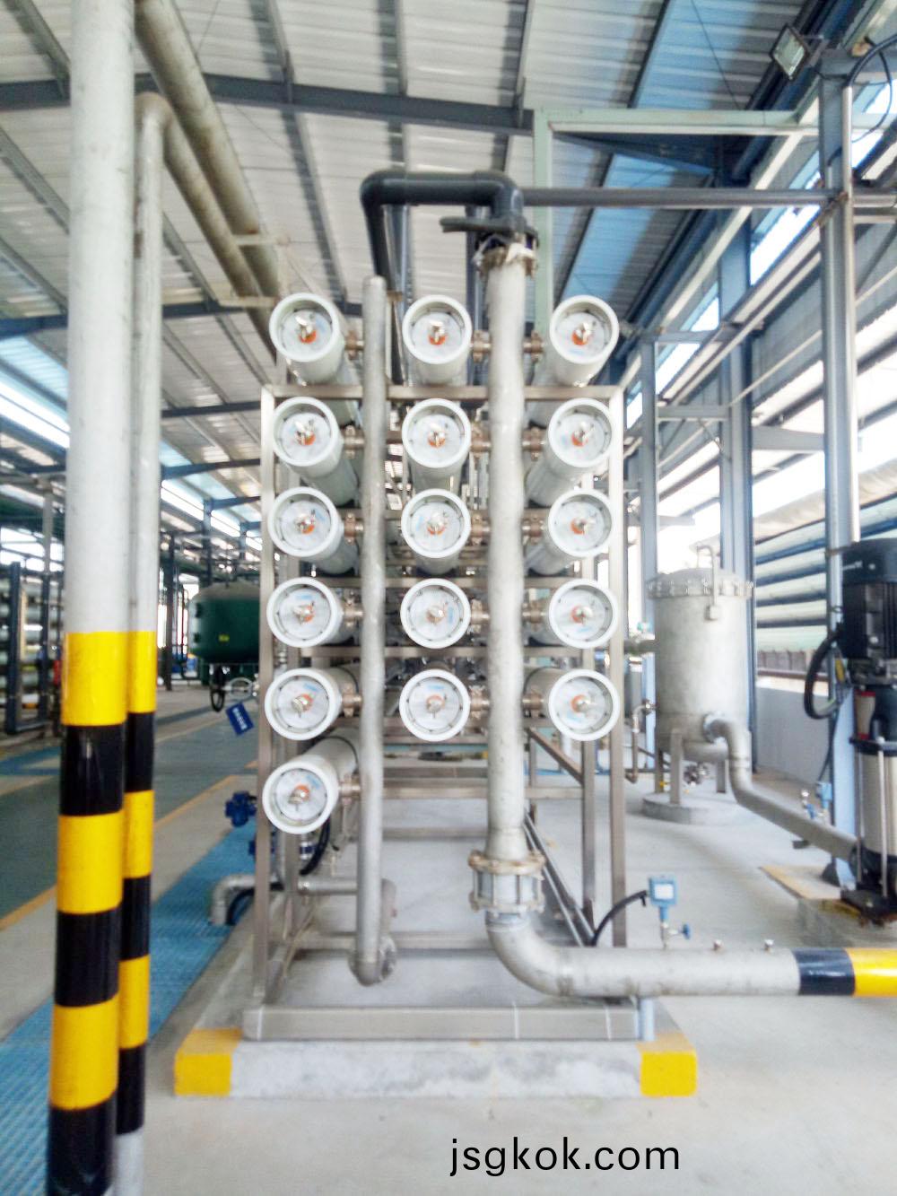 A certain 400tph desalination water system