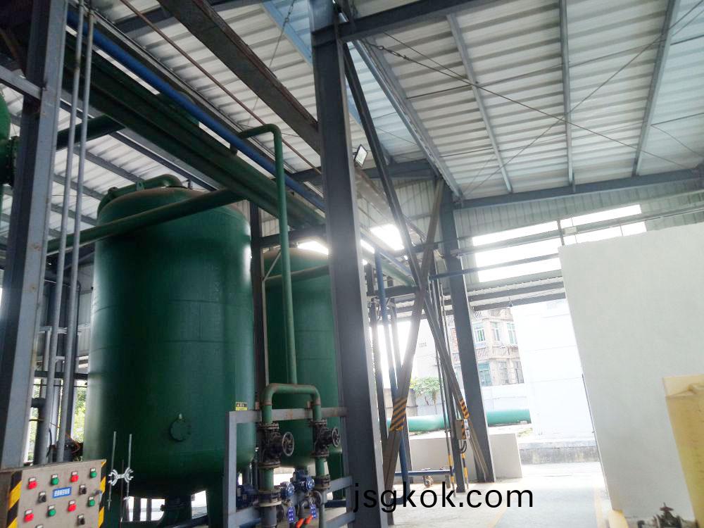 A certain 400tph desalination water system