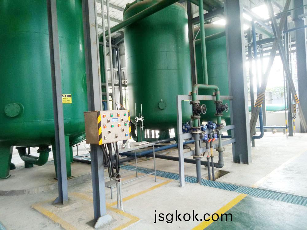A certain 400tph desalination water system