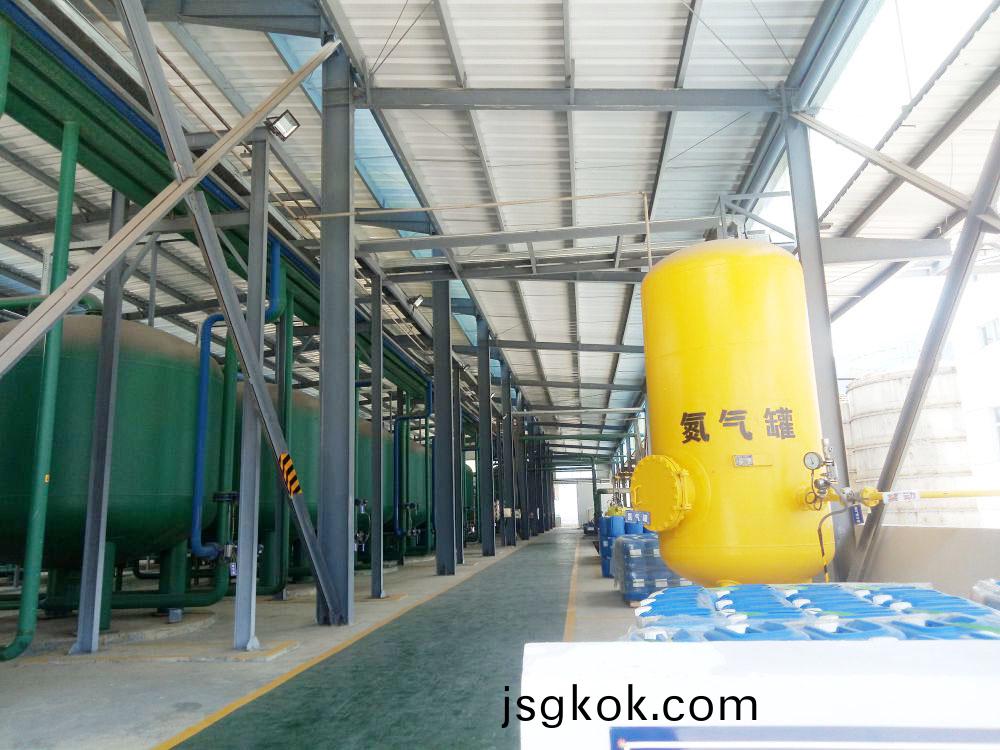 A certain 400tph desalination water system