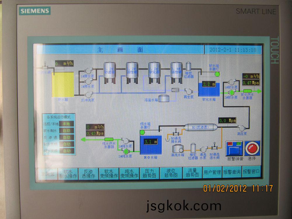 Beverage Factory 20m3pH Pure Water System