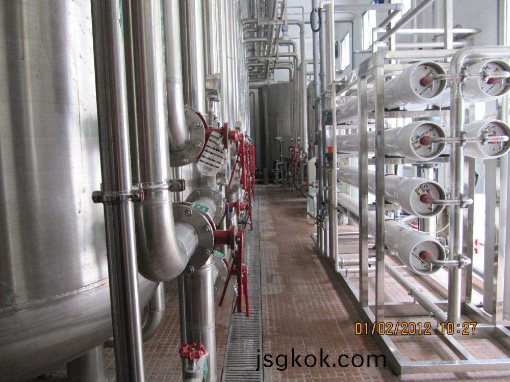 Beverage Factory 20m3pH Pure Water System