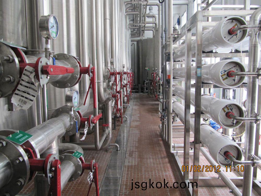 Beverage Factory 20m3pH Pure Water System